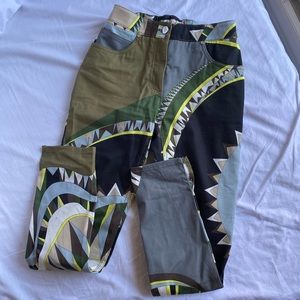 PRINTED PUCCI JEANS